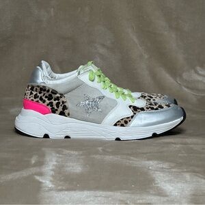 Vici Perla Multi Silver Sneakers Size 10